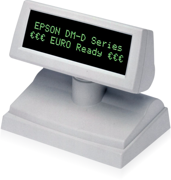 Epson Kundendisplay USB DM-D110-102 mit Kassen Monitorhalterung 